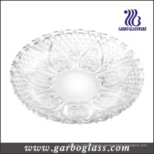 13′′glass Plate & Glass Dinner Plate (GB2303LH)